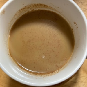 ホットミルクで♪蜂蜜シナモンコーヒー